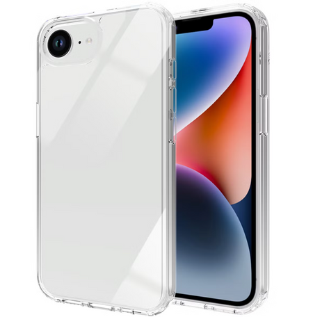 Чехол-накладка Keephone Hybrid для Apple iPhone 16e пластиковый (прозрачный)