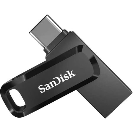 USB Flash drive SanDisk 128 ГБ Ultra Dual Drive Go чёрный (SDDDC3-128G-G46)