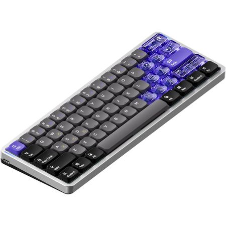 Клавиатура NuPhy Air60 HE, Low-Profile Magnetic Jade Pro переключатель (Air60HE-SS-JPRO)
