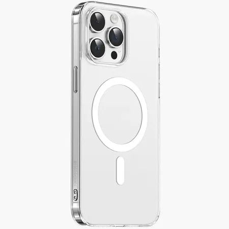 Чехол-накладка Keephone X-Crystal MagSafe для Apple iPhone 16 Pro Max пластиковый (прозрачный)