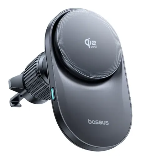 Автомобильный держатель Baseus PrimeTrip VC2 Pro с беспроводной зарядкой в воздуховод 25W (C0013N00) (черный)