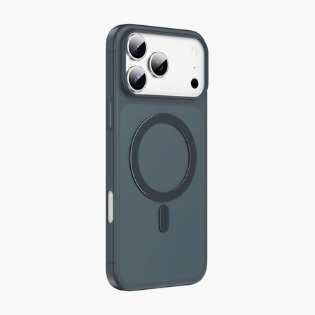 Чехол-накладка Keephone Airskin Pro MagSafe для Apple iPhone 17 Pro пластиковый матовый (темно-синий)
