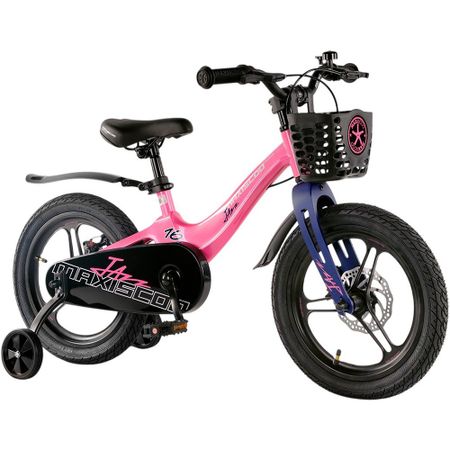 Детский велосипед Maxiscoo JAZZ Pro 16 розовый сапфир (MSC-J1642P)