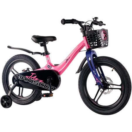 Детский велосипед Maxiscoo JAZZ Pro 18 розовый сапфир (MSC-J1842P)