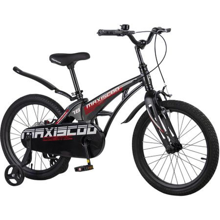 Детский велосипед Maxiscoo COSMIC 18 чёрный (2026) (MSC-C1853)