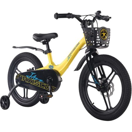 Детский велосипед Maxiscoo JAZZ PRO 18 жёлтый матовый (2026) (MSC-J1855P)