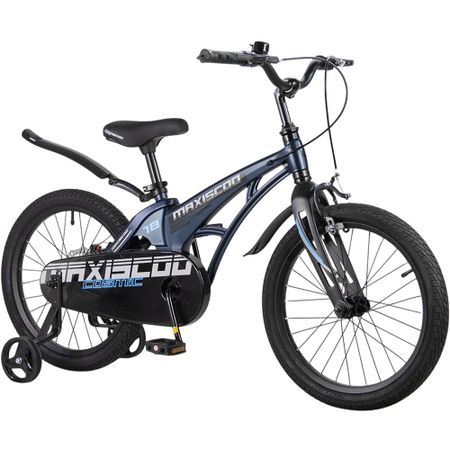 Детский велосипед Maxiscoo COSMIC 18 синий матовый (2026) (MSC-C1852)