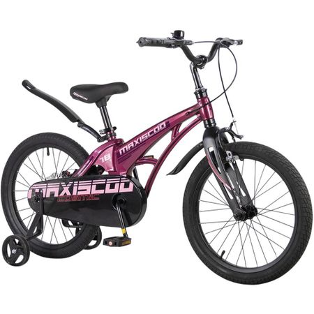 Детский велосипед Maxiscoo COSMIC 18 розовый (2026) (MSC-C1856)