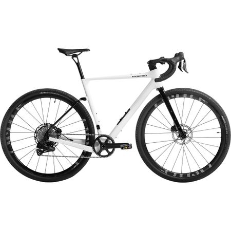 Велосипед MXSCOO Gravel 9BIKE Ultra 700C GL950 белый (2026) (MSC-G9U-2901-55)