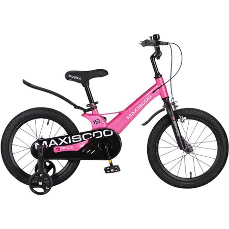 Детский велосипед Maxiscoo SPACE 16 розовый (2026) (MSC-S1653)