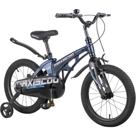 Детский велосипед Maxiscoo COSMIC 16 синий матовый (2026) (MSC-C1652)