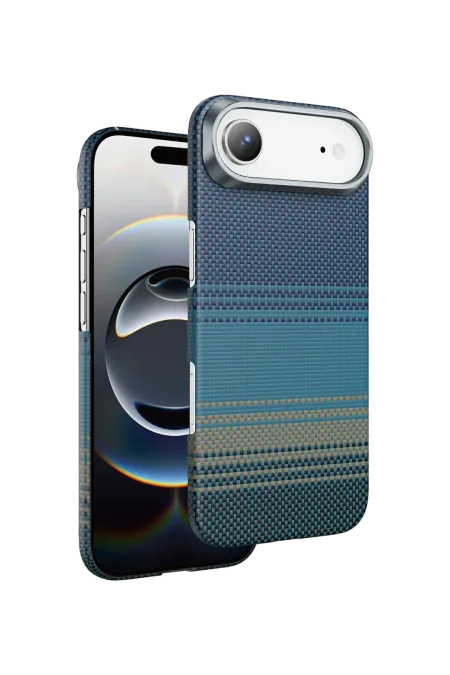 Чехол-накладка Keephone Kevlar MagSafe для Apple iPhone 17 Air кевлар (арамид) Moonrise