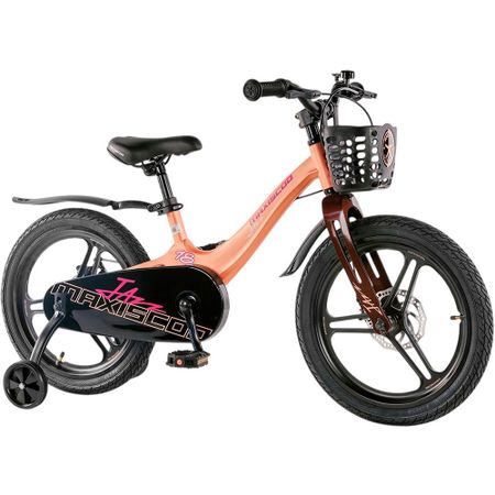 Детский велосипед Maxiscoo JAZZ Pro 18 пудра (MSC-J1841P)