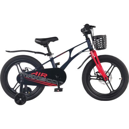 Детский велосипед Maxiscoo AIR PRO 18 чёрный (2026) (MSC-A1854P)