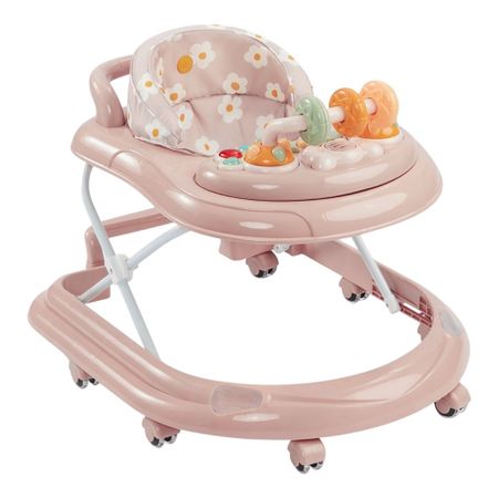 Детские ходунки Happy Baby Smiley V2 розовый