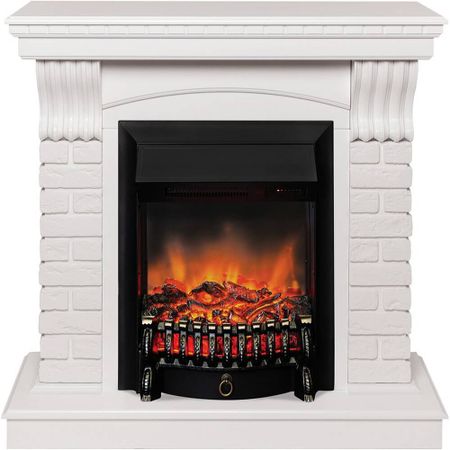 Камин RealFlame Jazz STD/EUG WT+ Fobos LUX BL