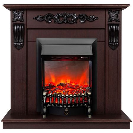 Камин Realflame Dominica STD/EUG DN + Fobos BL