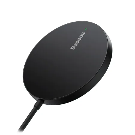 Беспроводное зарядное устройство Baseus Simple Mini3 Magnetic Wireless Charger 15W (CCJJ040001) (черный)