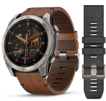 Смарт-часы Garmin Fenix 8 51mm Amoled Sapphire Premium Edition (Titanium Graphite) (010-02905-40)