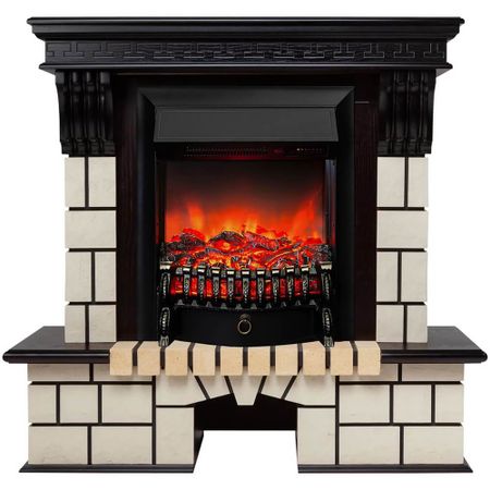 Камин RealFlame Stone New STD AO + Fobos LUX BL