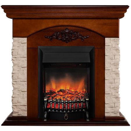 Камин RealFlame Neapolis STD/EUG NT + Fobos LUX BL