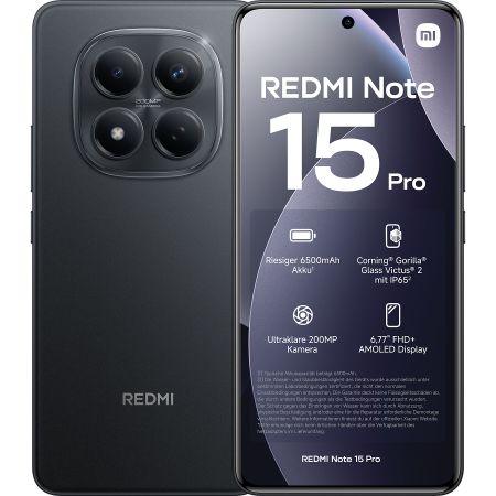 Xiaomi Redmi Note 15 Pro 4G 12/512Gb (Black)