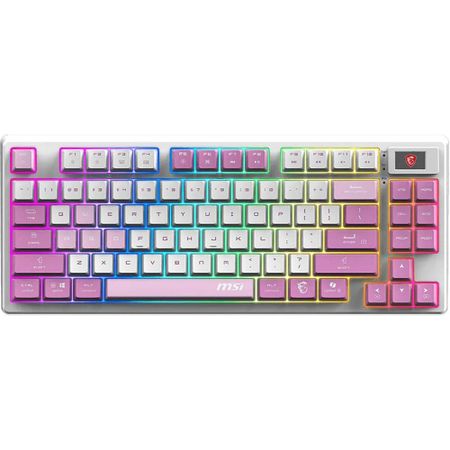 Клавиатура MSI FORGE GK600 TKL W VIOLET RU (S11-43RUQ01-HH9)