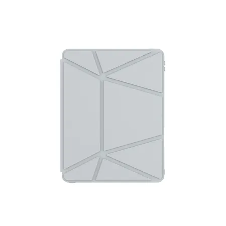 Чехол-книжка WIWU Defender Transformers для Apple iPad Air 4/5 и Air 11 (2024/2025) с подставкой и отделением под стилус (серый)