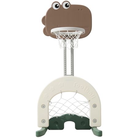 Баскетбольная стойка UNIX Kids Dino зелёный (PPBSDINOGR)