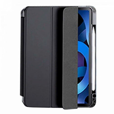 Чехол-книжка WIWU Magnetic Folio Case для Apple iPad 10.9″/11″ (2018-2021) (полиуретан с подставкой/отсек для стилуса) (черный)
