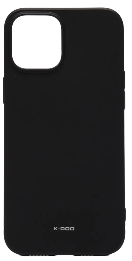 Чехол-накладка Kzdoo Q Series для Apple iPhone 14 Plus силиконовый (черный)