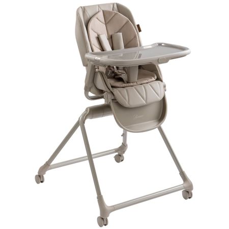 Стульчик для кормления Happy Baby Romeo тёплый серый