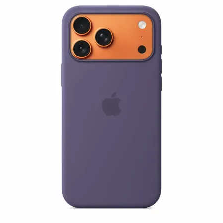 Чехол-накладка Silicone Case with MagSafe/Camera Control для iPhone 17 Pro Max (Purple Fog)
