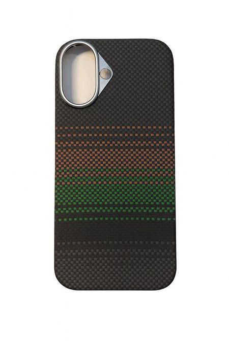 Чехол-накладка Keephone Kevlar MagSafe для Apple iPhone 17 кевлар (арамид) Aurora