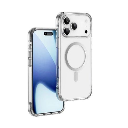 Чехол-накладка Wiwu Titanium Pro Magsafe (MCC-702) для Apple iPhone 17 Pro Max пластиковый (прозрачный)