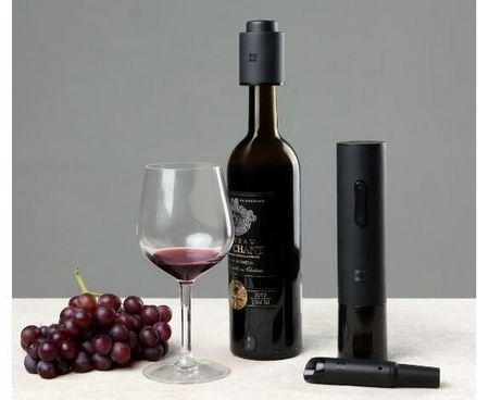 Винный набор аксессуаров Xiaomi Huo Hou Electric Wine Opener Deluxe (HU0090) (черный)