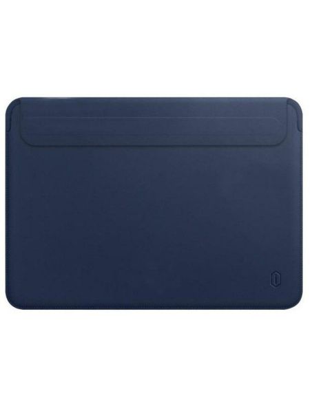 Чехол для ноутбука WIWU Skin Pro II PU Leather Sleeve для Apple MacBook Air 15.3″ (синий)