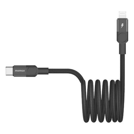 Кабель Momax Mag.Link Type-C/Lightning 60W 100см (черный) (DL57D)