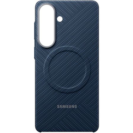 Чехол Samsung Carbon Magnet Case для Galaxy S26+ тёмно-синий