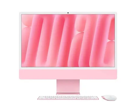 Apple iMac 24″ with Retina 4.5K (M4 10C CPU, 10C GPU 16GB/256GB) (Pink) (MWV43B/A)