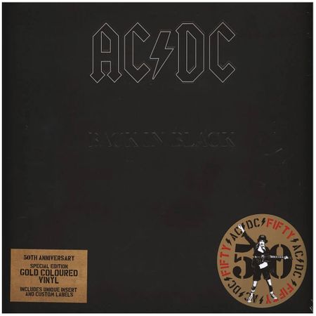AC/DC / Back In Black (50th Anniversary Gold Vinyl)