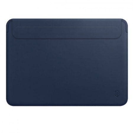 Чехол для ноутбука WIWU Skin Pro II PU Leather Sleeve для Apple MacBook Air 13.6″ (темно-синий)
