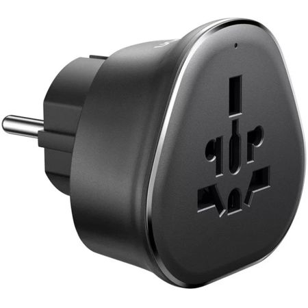 Сетевой фильтр Ugreen S500 Universal Travel Adapter серый космос