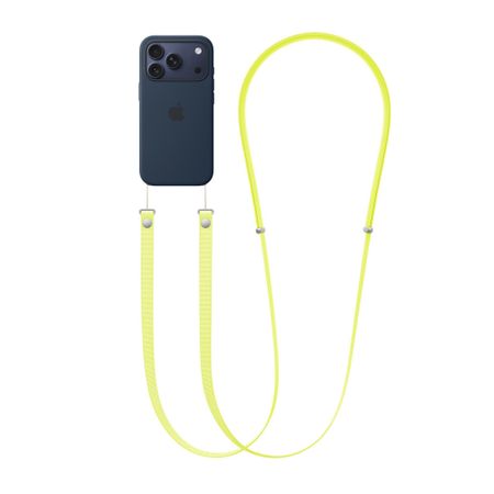 Ремешок Apple Crossbody Strap для iPhone 17/17Pro/17Pro Max/Air (Neon Yellow) (MGGE4)