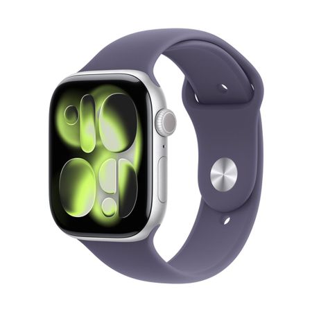 Смарт-часы Apple Watch Series 11 42mm Silver Aluminium Case with Purple Fog Sport Band (M/L)