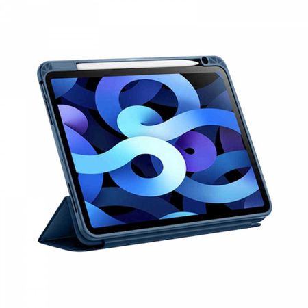 Чехол-книжка WIWU Magnetic Folio Case для Apple iPad 10.9″/11″ (2018-2021) (полиуретан с подставкой/отсек для стилуса) (синий)