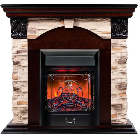 Камин RealFlame Dublin Rock STD/EUG AO + Majestic Lux BL