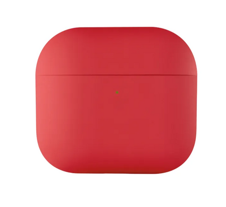Чехол Silicone Case для AirPods 3 силиконовый (красный)