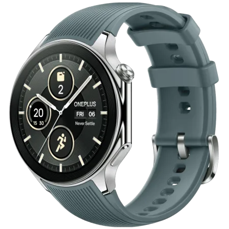 Смарт-часы OnePlus Watch 2 (Radiant Steel) (OPWWE231)