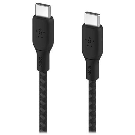 Кабель Belkin BoostCharge USB Type-C 2 м чёрный (CAB014BT2MBK)